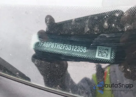 2015 Ford Mustang Ecoboost из США, поврежденный, VIN 1FA6P8TH2F5312358